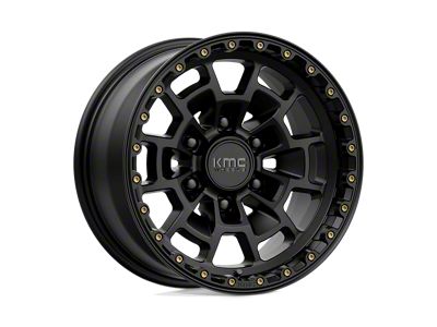 XD Outlander Gloss Black Milled 8-Lug Wheel; 22x10; -18mm Offset (20-24 Silverado 3500 HD SRW)