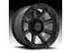 XD Titan Satin Black 8-Lug Wheel; 20x12; -44mm Offset (07-10 Silverado 3500 HD SRW)