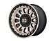 XD Omega Satin Black with Bronze Tint 6-Lug Wheel; 17x9; 0mm Offset (21-24 Tahoe)