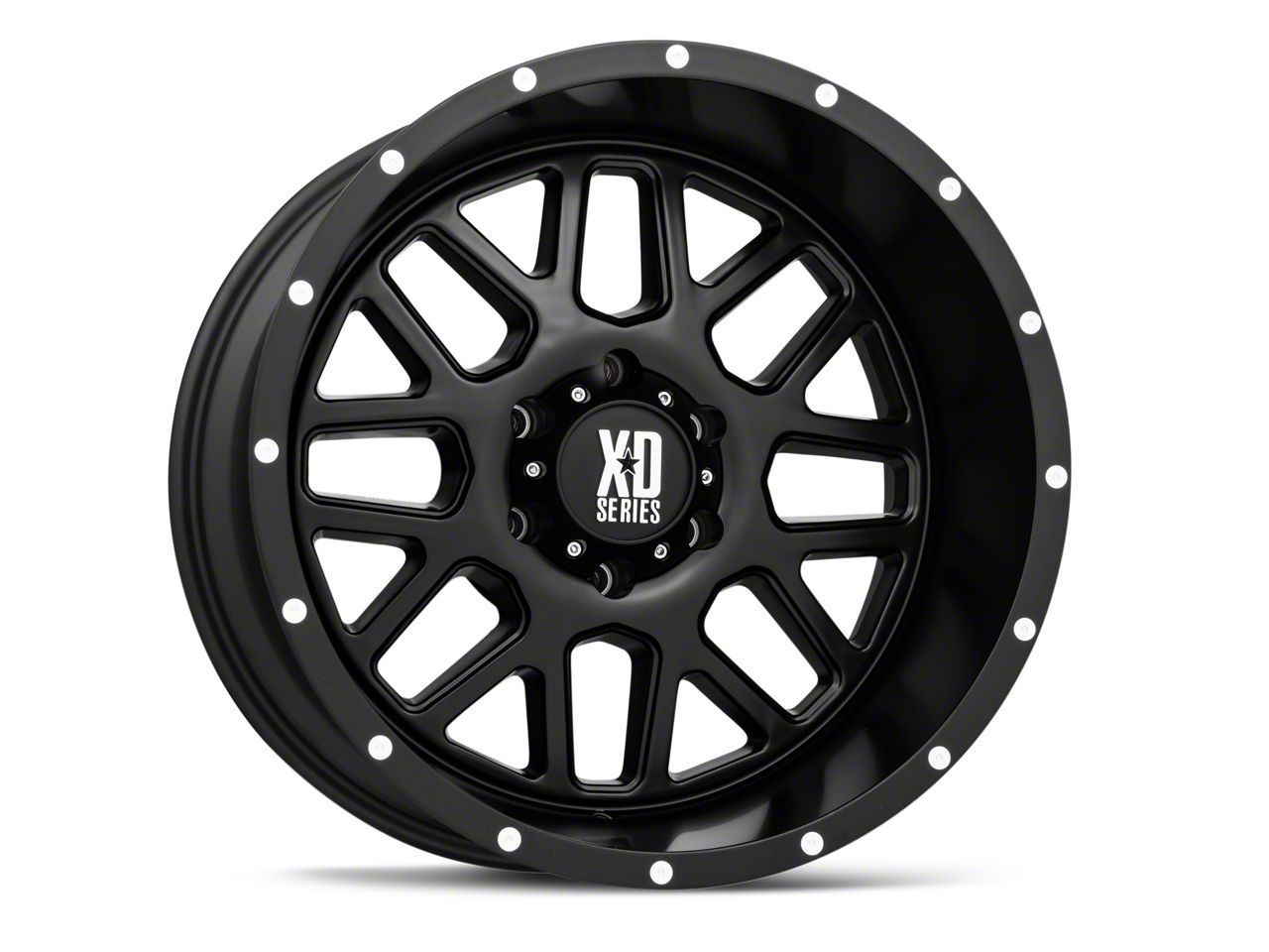 XD Yukon Grenade Satin Black 6-Lug Wheel; 20x9; 18mm Offset ...