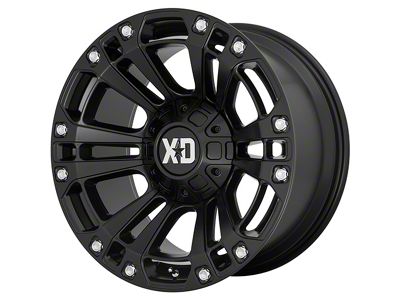 XD XD851 Satin Black 6-Lug Wheel; 20x9; 18mm Offset (21-24 Yukon)