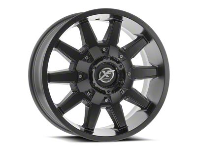 XF Offroad XF-219 Matte Black 8-Lug Wheel; 20x10; -12mm Offset (01-06 Sierra 2500 HD)