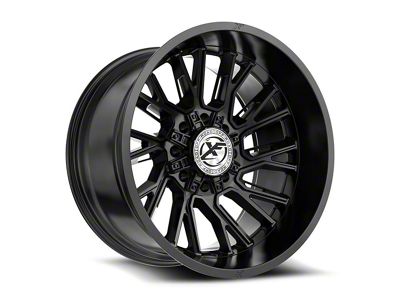 XF Offroad XF-230 Satin Black 8-Lug Wheel; 20x10; -12mm Offset (01-06 Sierra 2500 HD)