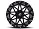 XF Offroad XF-211 Gloss Black Milled 8-Lug Wheel; 20x10; -12mm Offset (03-09 RAM 2500)