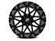 XF Offroad XF-211 Gloss Black Milled 8-Lug Wheel; 20x10; -24mm Offset (03-09 RAM 2500)