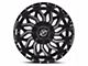 XF Offroad XF-228 Gloss Black Milled 8-Lug Wheel; 20x12; -44mm Offset (03-09 RAM 3500 SRW)