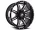 XF Offroad XF-215 Gloss Black Milled 6-Lug Wheel; 20x10; -24mm Offset (04-08 F-150)