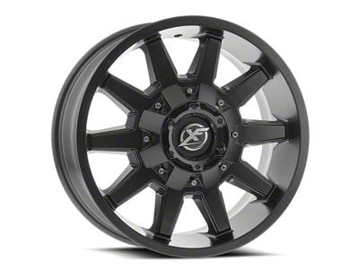 XF Offroad XF-219 All Matte Black 6-Lug Wheel; 17x9; 0mm Offset (04-08 F-150)