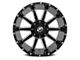 XF Offroad XF-219 Gloss Black Milled 6-Lug Wheel; 17x9; 12mm Offset (04-08 F-150)