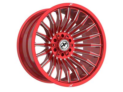 XF Offroad XF-231 Anodized Red Milled 6-Lug Wheel; 20x10; -12mm Offset (04-08 F-150)