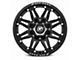 XF Offroad XF-204 Matte Black 8-Lug Wheel; 20x9; 12mm Offset (07-14 Sierra 2500 HD)