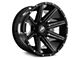 XF Offroad XF-220 Gloss Black Milled 8-Lug Wheel; 18x9; 12mm Offset (07-14 Sierra 2500 HD)