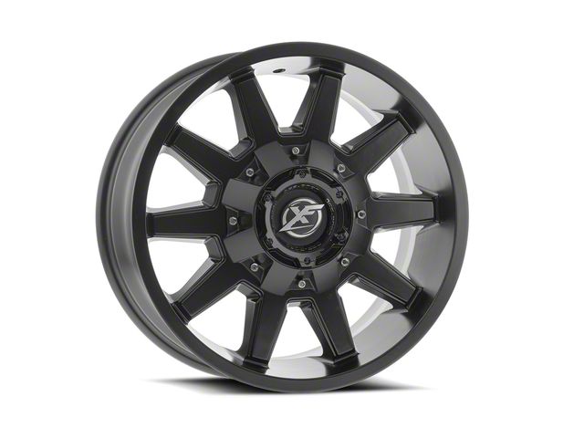 XF Offroad XF-219 All Matte Black 6-Lug Wheel; 18x9; 12mm Offset (07-14 Yukon)