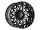 XF Offroad XF-228 Gloss Black Milled 6-Lug Wheel; 24x14; -76mm Offset (09-14 F-150)