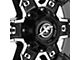 XF Offroad XF-214 Gloss Black with Chrome Inserts 5-Lug Wheel; 20x9; 0mm Offset (09-18 RAM 1500)