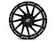 XF Offroad XF-216 Gloss Black Milled 5-Lug Wheel; 20x9; 0mm Offset (09-18 RAM 1500)