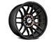 XF Offroad XF-232 Satin Black Machined with Bronze Double Dark Tint 5-Lug Wheel; 20x10; -24mm Offset (09-18 RAM 1500)