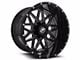 XF Offroad XF-211 Gloss Black Milled 8-Lug Wheel; 20x10; -12mm Offset (10-18 RAM 2500)