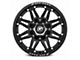 XF Offroad XF-204 Matte Black 8-Lug Wheel; 18x9; -12mm Offset (10-18 RAM 3500 SRW)