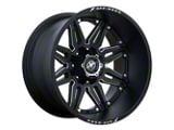 XF Offroad XF-204 Matte Black 8-Lug Wheel; 20x9; 12mm Offset (10-18 RAM 3500 SRW)