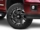 XF Offroad XF-205 Gloss Black Milled 6-Lug Wheel; 20x9; 0mm Offset (14-18 Sierra 1500)