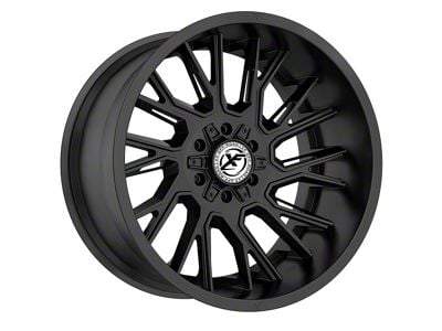 XF Offroad XF-230 Satin Black 6-Lug Wheel; 20x10; -12mm Offset (14-18 Silverado 1500)