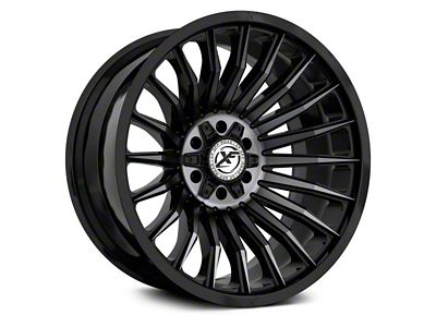 XF Offroad XF-231 Gloss Black Machined with Titanium Double Dark Tint 6-Lug Wheel; 20x10; -12mm Offset (15-20 Yukon)