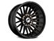 XF Offroad XF-234 Satin Black Machined with Bronze Double Dark Tint 6-Lug Wheel; 20x10; -12mm Offset (15-20 Yukon)