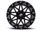 XF Offroad XF-211 Gloss Black Milled 8-Lug Wheel; 20x10; -12mm Offset (23-24 F-250 Super Duty)