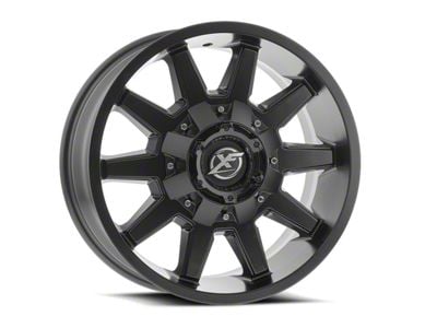 XF Offroad XF-219 All Matte Black 6-Lug Wheel; 18x9; 12mm Offset (24-25 Ranger)