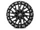 XF Offroad XF-221 Gloss Black Milled 5-Lug Wheel; 20x10; -12mm Offset (94-01 RAM 1500)