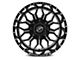 XF Offroad XF-227 Gloss Black Milled 5-Lug Wheel; 20x12; -44mm Offset (94-01 RAM 1500)