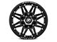 XF Offroad XF-204 Matte Black 6-Lug Wheel; 17x9; 0mm Offset (99-06 Sierra 1500)