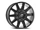 XF Offroad XF-219 All Matte Black 6-Lug Wheel; 17x9; 0mm Offset (99-06 Sierra 1500)