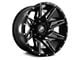 XF Offroad XF-218 Gloss Black Milled 6-Lug Wheel; 20x10; -12mm Offset (23-25 Canyon)