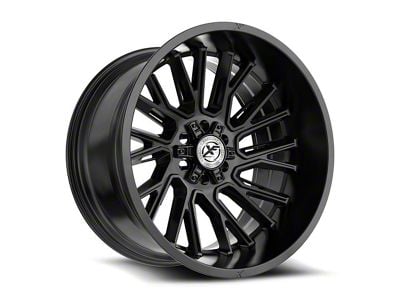 XF Offroad XF-230 Satin Black 6-Lug Wheel; 17x9; 0mm Offset (23-25 Canyon)