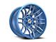 XF Offroad XF-232 Anodized Blue and Milled 6-Lug Wheel; 20x9; 12mm Offset (23-25 Canyon)