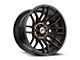 XF Offroad XF-232 Satin Black and Bronze Machined Double Dark Tint 6-Lug Wheel; 20x9; 0mm Offset (23-25 Canyon)