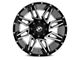 XF Offroad XF-218 Gloss Black Machined 5-Lug Wheel; 20x10; -24mm Offset (05-11 Dakota)