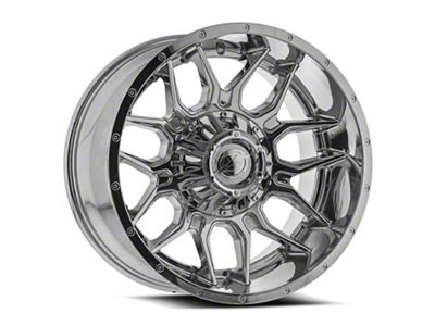 XF Offroad XF-222 Chrome 5-Lug Wheel; 26x14; -76mm Offset (05-11 Dakota)