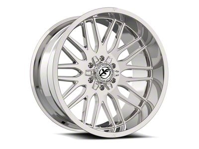 XF Offroad XF-240 Chrome 5-Lug Wheel; 24x12; -44mm Offset (05-11 Dakota)