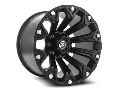 XF Offroad XF-212 Matte Black 6-Lug Wheel; 20x9; 12mm Offset (04-08 F-150)