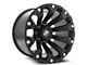 XF Offroad XF-212 Satin Black 6-Lug Wheel; 20x9; -12mm Offset (04-08 F-150)