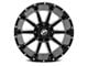XF Offroad XF-219 Gloss Black Milled and Milled Dots 6-Lug Wheel; 18x9; 0mm Offset (21-24 F-150)