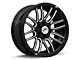 XF Offroad XF-232 Gloss Black Milled 6-Lug Wheel; 20x9; 0mm Offset (15-20 F-150)