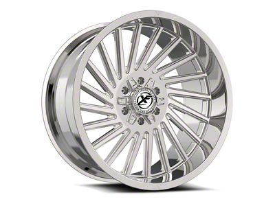 XF Offroad XF-239 Chrome 8-Lug Wheel; 24x12; -44mm Offset (17-22 F-250 Super Duty)