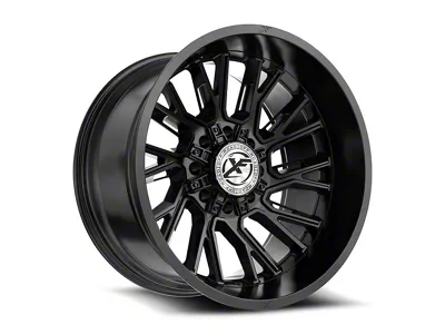 XF Offroad XF-230 Satin Black 8-Lug Wheel; 20x10; -12mm Offset (17-22 F-350 Super Duty SRW)