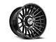 XF Offroad XF-234 Gloss Black and Brushed Double Dark Tint 8-Lug Wheel; 20x10; -12mm Offset (17-22 F-350 Super Duty SRW)