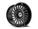 XF Offroad XF-239 Gloss Black and Milled 8-Lug Wheel; 26x14; -76mm Offset (17-22 F-350 Super Duty SRW)