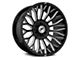 XF Offroad XF-237 Gloss Black Milled 6-Lug Wheel; 20x10; -12mm Offset (19-24 RAM 1500)